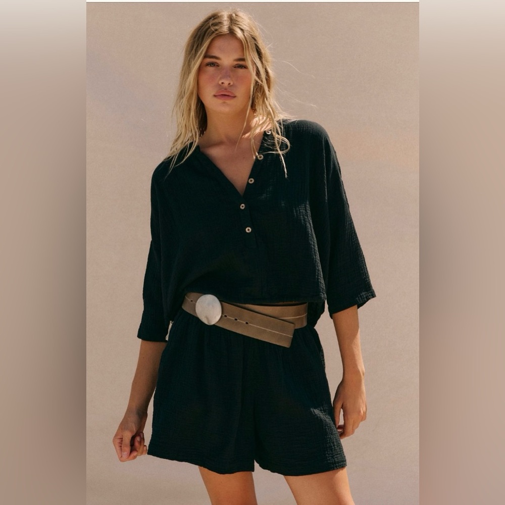 Free People Cyrus Shorts Set
In Black - Picture 3 of 6